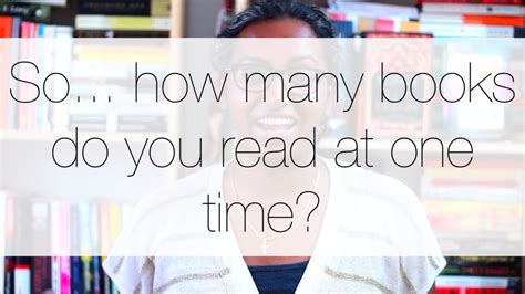 how many books do you read at once? sometimes I wish I could read more than one book at a time