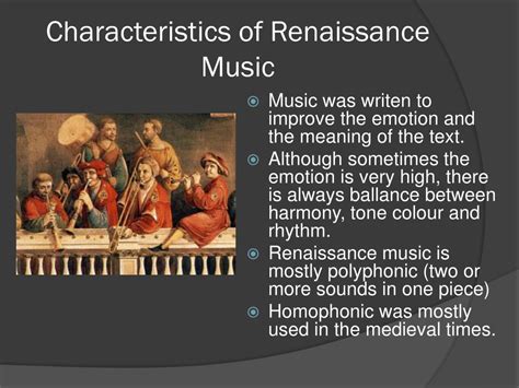 Select All The Characteristics Of Renaissance Music: A Detailed Exploration