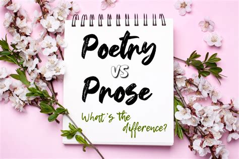 What Makes Poetry Different than Prose: A Deeper Dive into the Artistic Fringes